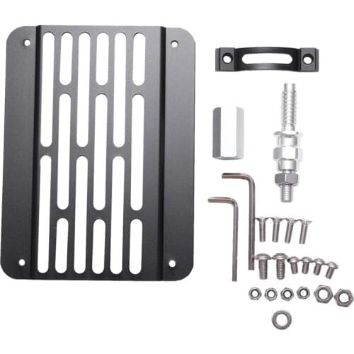 DHBH-New Front Bumper Tow Hook License Plate Frame Holder Relocator Mounting Bracket For Subaru Wrx Sti 2015-Up Scion Fr-S 2013