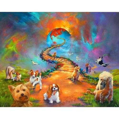 DIY Scenery Handmade Beautiful Paintings With Diamond Full Drill Embroidery Cross Stitch Kit Bedroom Self-Sticker Birthday Gift