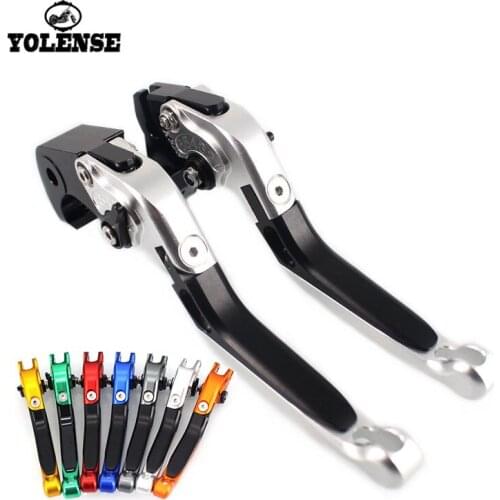 For DUCATI 1198/S/R 2009-2011 1098/S/R Tricolor 2007-2008 848/EVO 2007-2013 Motorcycle Folding Extendable Brake Clutch Levers
