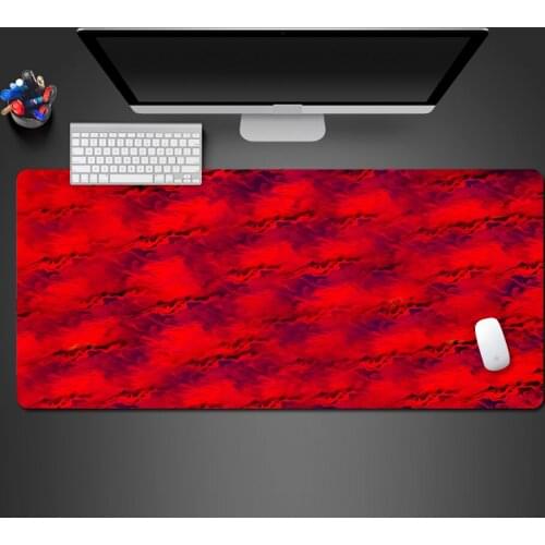 Hot Style Red High Quality Best-Selling Mouse Mat Customized Super XL Rubber Table Mat PC keyboard and mouse Special Mats