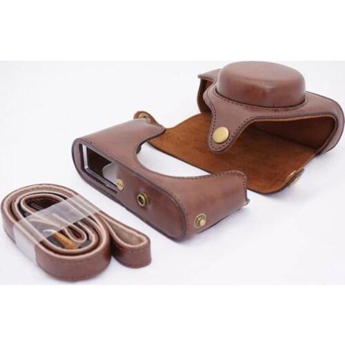 PU Leather case Camera Bag Cover for Leica X1 X2 X-E TYP102 X-1 X-2 protector shell pouch