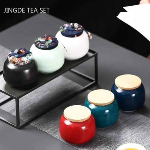 JINGDE TEA SET Tea Storage Jars