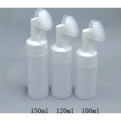 Hot 100/120/150ml Empty Foaming Bottle Facial Cleanser Mousse Liquid Soap Dispenser