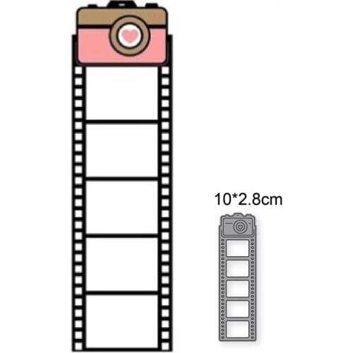 Metal Cutting Dies Stencil camera frame craft Cut Die Scrapbook DIY Handmade Album Paper Cards Decor Dies