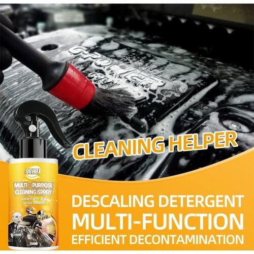 30ML Multi Purpose Car Cleaner Spray Car Kitchen Calcium Lime Rust Grease Remover Degreasing Cleaning Agent Accessories