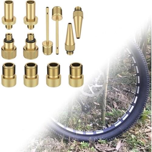 21 pieces/set of bicycle pump conversion nozzle, valve adapter, bicycle inflator nozzle kit, football basketball gas needle