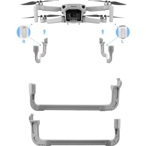 One Pair of Height Extender Landing Gear Protector fits for DJI Mavic Mini 2,Simple Installation