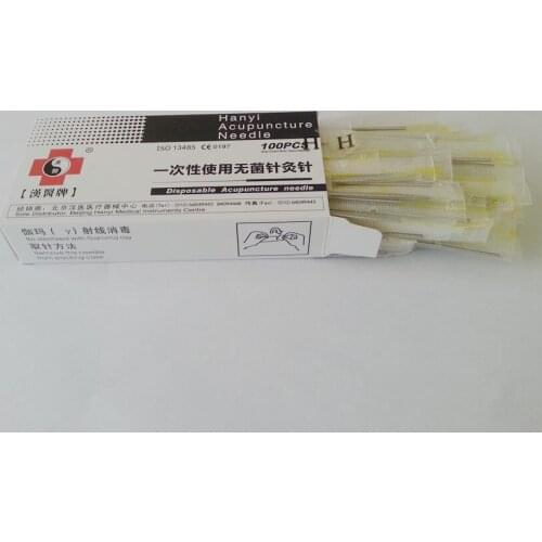 TCM Sterile Acupuncture Needles massager for body relaxation single use acupuncture and moxibustion 100pcsX10boxes