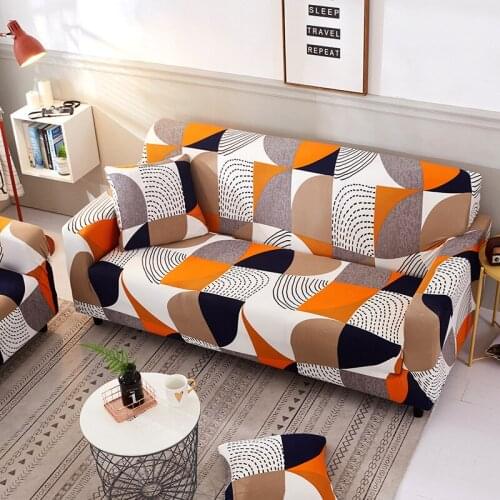 Stretch Slipcovers Sofa Cover For Living Room Slip-resistant Sectional Elastic Couch Cover Sofa Towel Single/Two/Three/Four Seat
