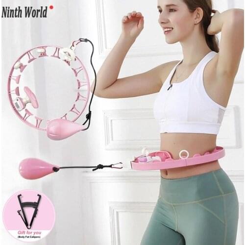 Removable Smart Sports Hoop Fitness Hulla Hoops Thin Waist Trainer Adjustable Weighting Easy Hoops Fitness Equipment Massage Hop