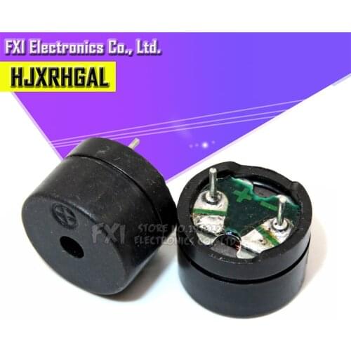 100pcs Universal passive buzzer AC / 2KHz 3V 5V 12V Universal electromagnetic impedance 16 ohms