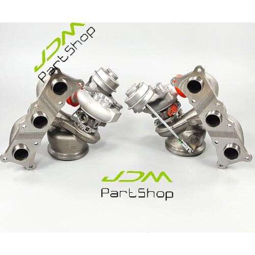 Billet 6+6 Upgraded TD04 17T Twin Turbo chargers for BMW 2007-2010 135i 335is 535i 535xi E90 E92 E93 N54 700HP RHD Drive