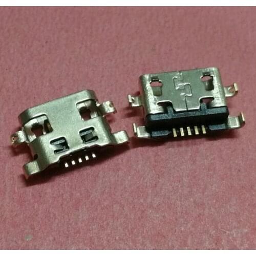 10Pcs Charging Dock Usb Charger Port Connector For Alcatel One Touch Pop C5 5037 10 8030 3C 5026 8020 5026D Hero N3 Hero 2 Plug