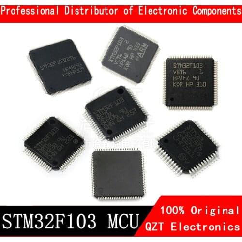 5pcs STM32F103VBT6 STM32F103VCT6 STM32F103VET6 STM32F103VGT6 STM32F103ZCT6 STM32F103ZET6 STM32F103CBT6 STM32F103C8T6 ARM MCU