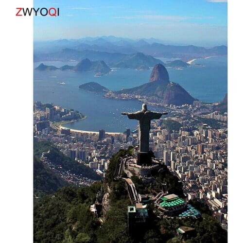 Full Round Diamond embroidery Jesus DIY 3D Diamond mosaic Full Square Diamond painting Cross stitch Jesus religion islands