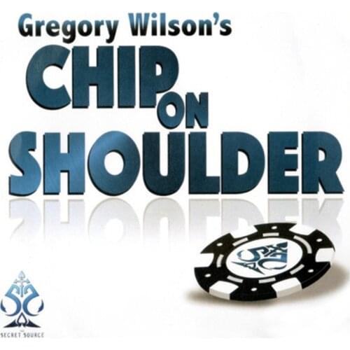 Chip on Shoulder by Gregory Wilson Close up Magic Tricks Illusion Gimmick Funny Magic Props Magician Street Performer Coin Trick