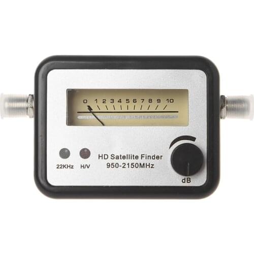 CPDD Digital Satellite Finder Meter Alignment Compass FTA TV Signal Receiver GSF-9502