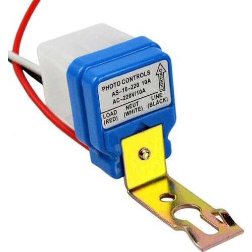 Mayitr AC 12V 24V 220V Auto Street Light Switch Night On Day Off Photocontrol Sensor Switches Automatic Sensor Switch