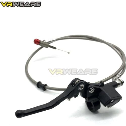 Hydraulic Clutch 1200mm 7/8'' Lever Master Cylinder Pump For 125-250cc Vertical Engine Motorcycle Dirt Bike Off Road Racing CRF