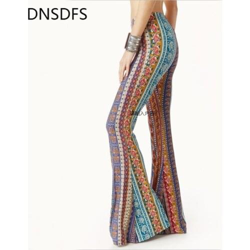 LuckBN Women's Flared Trousers