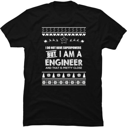 Big Discount Mens Tshirts Merry Christmas Engineer Programmer IT Printed Tops Shirts 2019 Newest Fashion Brand Tee Shirt Letter