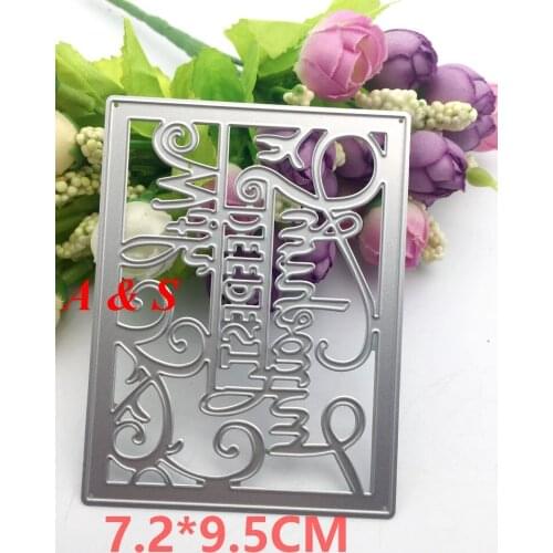 N109METAL CUTTING DIES Frame cut dies Scrapbook paper craft card emboss knife blade punch stencils