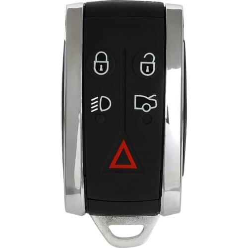 NEW-for Jaguar Key Shell Jaguar 5 Button XK XKR Car Key Shell
