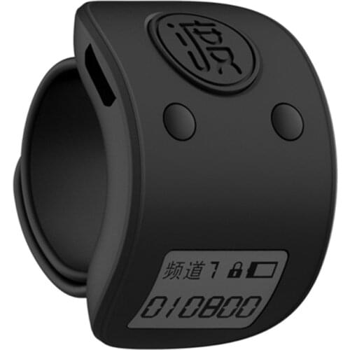 New Mini Digital LCD Electronic Finger Ring Hand Tally Counter 6 Digit Rechargeable Counters Clicker