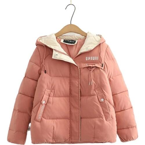 Winter Women Parkas Cotton Liner Hooded Padded Outwear Warm Coats Thickening Hoodies Overcoat Casual Streetwear Coat 2020