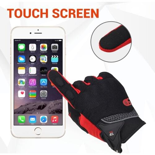IRONRIDE Motorcycle Bicycle Riding Gloves Touch Screen Non-slip Wear-resistant Full-finger Sports Gloves Outdoor Gloves