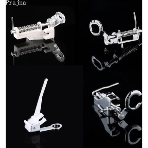 Prajna Sewing Machine Tool Embroidery Presser Foot Open Close Free Home Handicraft Foots Sewing Knitting Accessories Tools