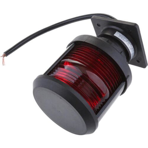 Universal Marine Red Port Side Navigation Light for Boat Yachts Ship 12/24V