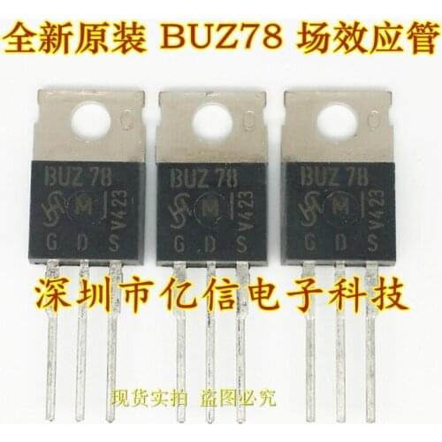 100% New&original BUZ78 TO-220 MOS TO-220 In Stock