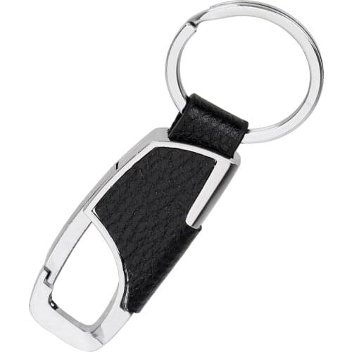 Gift Metal Keychain Car Styling Keyring Mens Fashion Auto Keyfob Leather Key Ring Interior Accessories Car Key Chain 2018 New