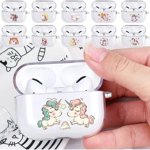 Earphone Cases for Apple AirPods Pro A2084 A2083 Clear Soft Silicone Wireless Bluetooth Headphone Protective Cover