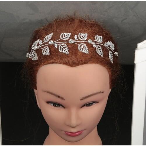 Tiaras And Crowns HADIYANA New Fashion Trendy Design Simple Luxury Hair Accessories For Women Wedding Anniversary BC5007 Corona