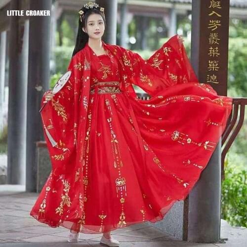 Ming Dynasty Hanfu Set Fairy Dress Women Clothes Chinese Traditional Clothing Stage Performance Tang Dynasty Dance costume Party