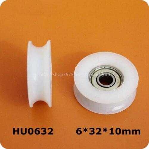 Shower Door roller runners 10pcs 626ZZ 6*32*10 V groove roller wheel ball bearings pulley bearing shower roller