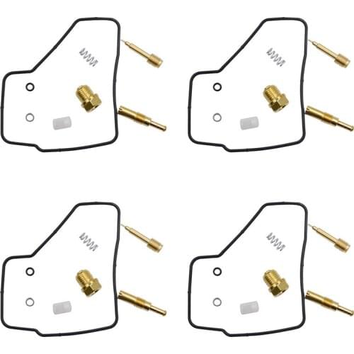 4sets Motorcycle Parts Carburetor Rebuild Repair Kit For Honda Interceptor 500 VF500F 49 State VF500FL California V30 Magna 1985