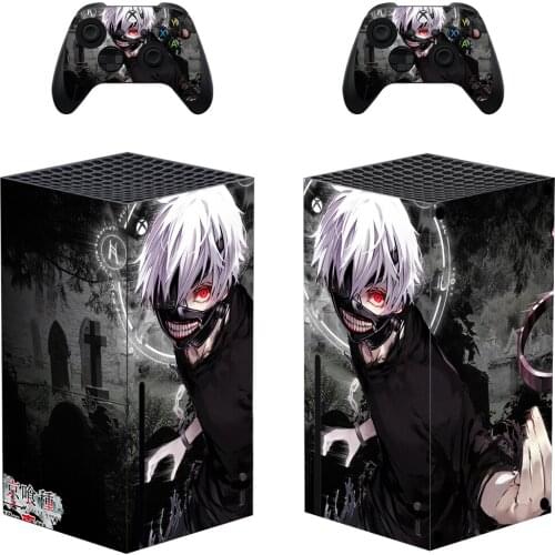 Tokyo Ghoul Style Xbox Series X Skin Sticker for Console & 2 Controllers Decal Vinyl Protective Skins Style 3