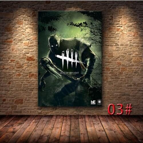 Game Dead by Daylight Poster Modern Living Room Wall Art Home Decorative HD Game poster Canvas Print Painting