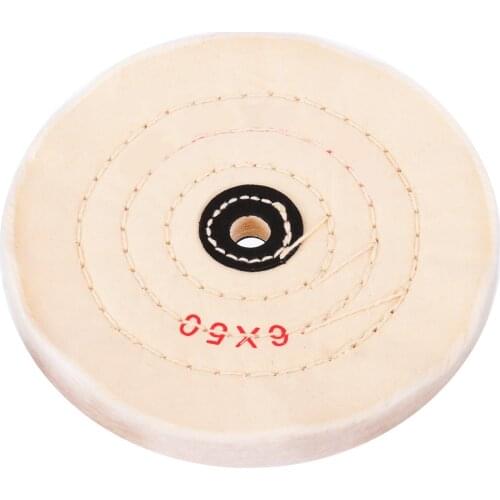 1PC Polishing Wheels 6" 150mm Cloth Buffing Wheel Grinder Pad For Wood Metal Polishing Abrasive Tools