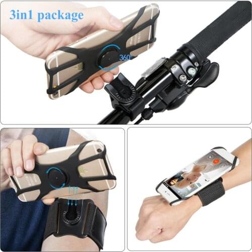 Rotary Running Mobile Phone Arm Band Sports Mobile Phone Arm Glove Wrist Bag Male Arm Bag Female Arm Sleeve Apple Samsung Genera