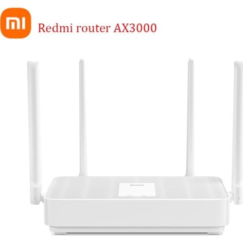 Xiaomi Redmi Router AX3000 Wifi 6 Mesh Gigabit 2.4G5.0GHz Dual-Band Wireless Dual-core Wifi Repeater 256M Memory Home Amplifi
