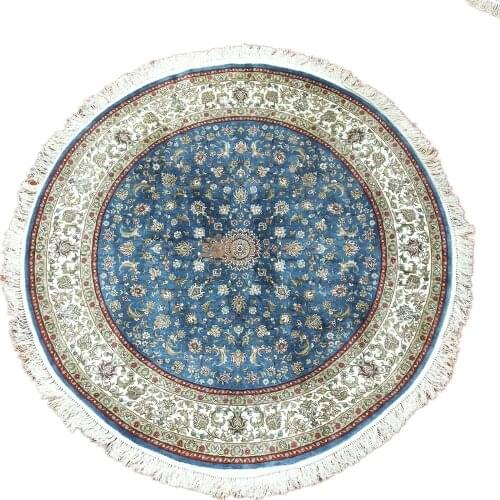 Seeykeep™ 5x5ft pure silk handknotted oriental traditional rug-SK3036111