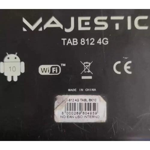10,1" BLACK FOR MAJESTIC TAB 811 812 4g flatcomputer touch screen handwriting screen touch panel