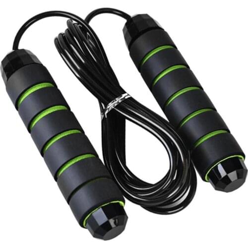 Fitness & Body Building Jump Ropes 3M Steel Wire Rope Skipping For Fat Burning Single Skip Rope Portable Fitness Equipment