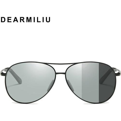 DEARMILIU 2019 Lens Photochromic Sport Polarized Sunglasses Men Driving Day and Night Vision Goggles Sun Glasses Eyeglasses