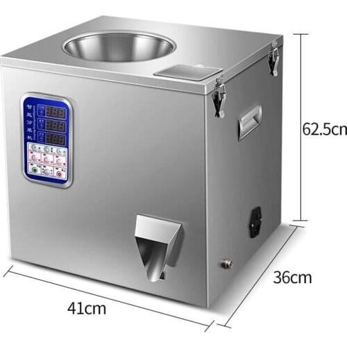 Quantitative packing machine tea powder rice coffee flour food wolf berry hardware automatic weighing filling machine