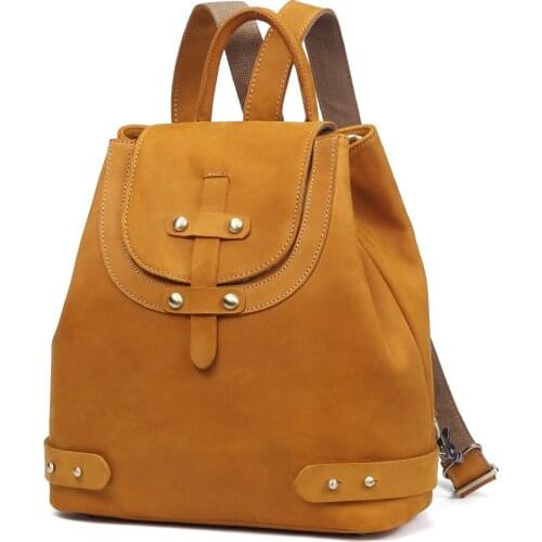 Women Genuine Leather Backpacks For Women School Bag Travel Backpack Women Leather Backpack For Girls Mochila